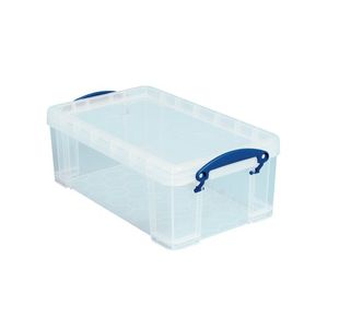 Really Useful 9L Storage Box/Lid Clr