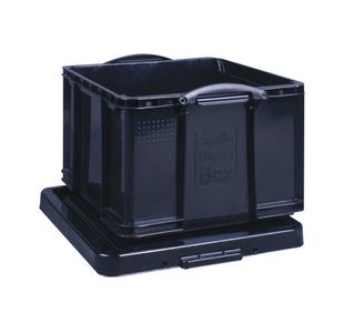 Really Useful 42L Rcyc Stor Box Blk