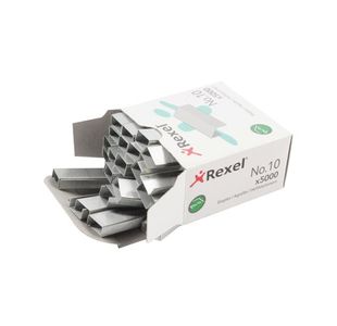 Rexel No.10 Metal Staples 5Mm Pk5000