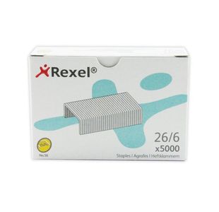 Rexel No56 Staples Metal 6Mm Pk5000