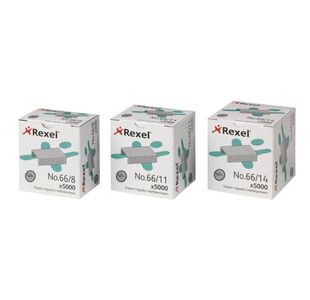 Rexel No66 Staples Metal 11Mm Pk5000