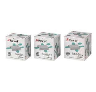 Rexel No66 Staples Metal 14Mm Pk5000