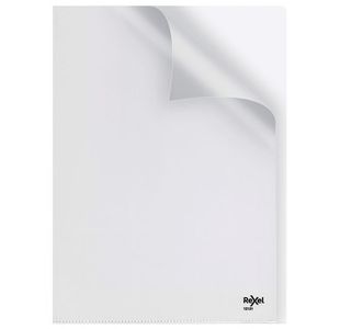 Rexel Nyrex Cut Back Fldr A4 Clr P25