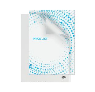 Rexel Nyrex Cut Back Fldr A4 Clr P25