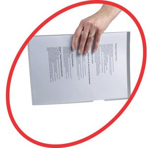 Rexel Anti Slip Cut Flush Foldr Pk25