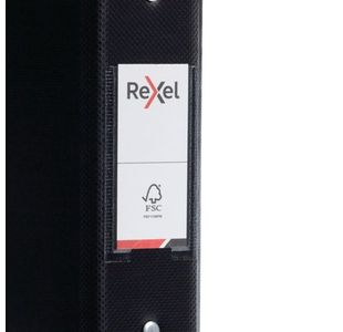 Rexel Rbndr Choices 25Mm 2R A4 Black