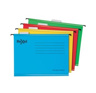 Rexel A4 Classic Susp Files Pk10