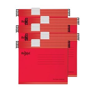 Rexel Red Classic Susp Files Pk25