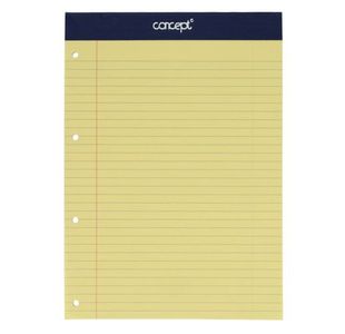 Concept A4 Legal Pad 50 Sheets