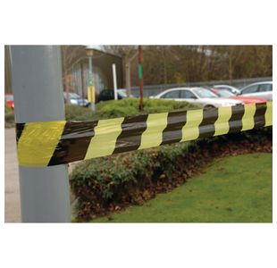 Barrier Tape Striped 72X500M Blck/Yl