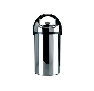 Chrome 50 Litre Push Bin 311733