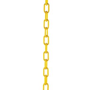 25M Short Link Chain Yellow