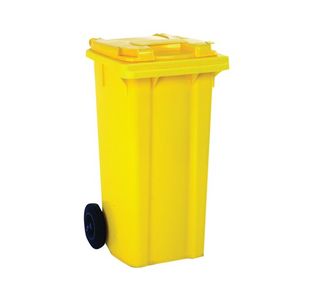 Refuse Container 120L 2 Whld Ylw 33