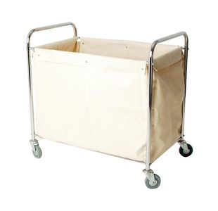 Linen Truck With Bag Silver 356926