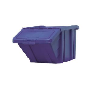 Vfm Blue Hd Recycle Storage Bin/Lid