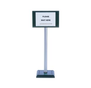 Post With A4 Signholder 370445