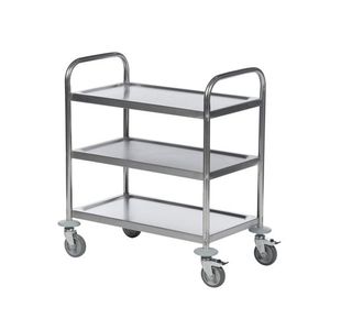 3 Tier Stainless Steel Trolley