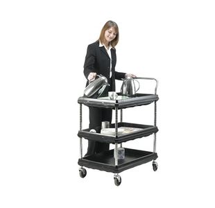 3 Tier Deep Tray Trolley 375055