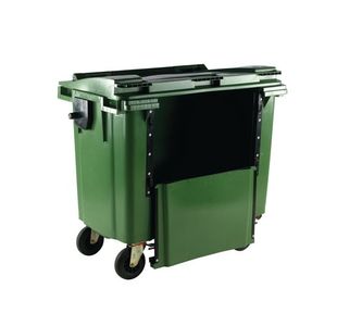 770L Drop Front Wheellie Bin Green