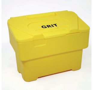 Salt Bin Optional Locking Ylw 115L