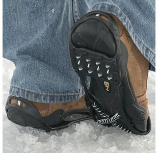 Snow Grips For Shoe 4.5-7 Blk 397116