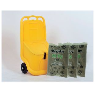 Mob Salt Bin Kit 75L + De-Icing Salt