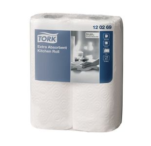 Tork Kitchen Roll Twin Pkwht P24