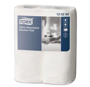 Tork Kitchen Roll Twin Pkwht P24