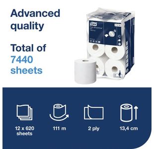 T9 Smartone Mini Toilet Roll 2P Pk12