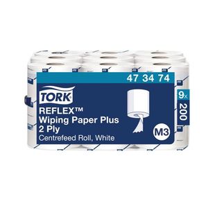 Tork Reflex Mini 2Ply Pk9 White