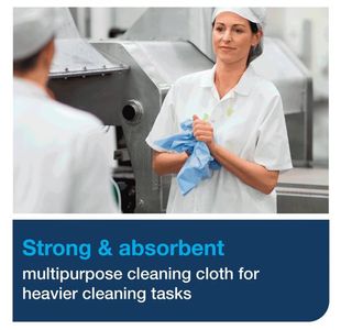 Tork Cleaning Cloth H/Duty X105 Pk4
