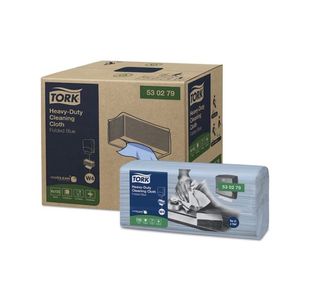 Tork Hd Cleaning Cloth Blu 105Sh Pk4