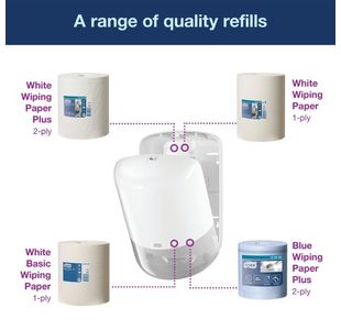 Tork Elevation Centrefeed Disp White