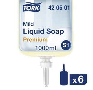 Tork Prem Lqd Hnd Soap Mild Pk6