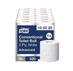 Tork Conventi Toilet Roll Wht Pk36