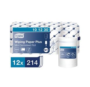 Tork Pk12 Adv Wipr Miniroll 2Ply