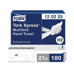 Tork Xpress M Fold Towel 180 Sh Pk21