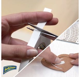 Sellotape Dsided Tape 12Mmx33M Pk8