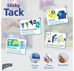 Sellotape Sticky Tack 45G
