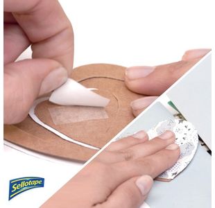 Sellotape Dbl Sided 15Mm Tape Pk12