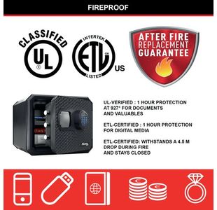 Master Lock Digital Fire/Water Safe