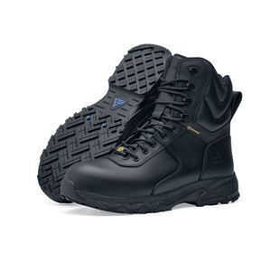 Guard Unisex High Lthr Boot Blk 13