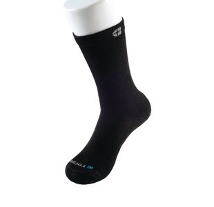 Crew Sock Recycled Black Large