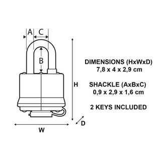 Master Lock Weather Tough Padlock
