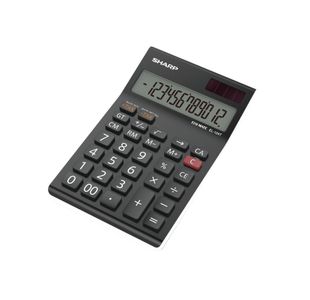 Sharp El124At Desk Calc El124Atwh