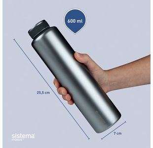 Sistema Chic S/Steel Bottle 600Ml