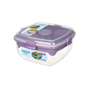 Sistema Salad Max To Go 1.63L Clr