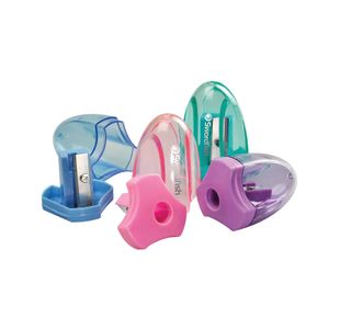 Canister Sharpener Pastel Ast Pk24