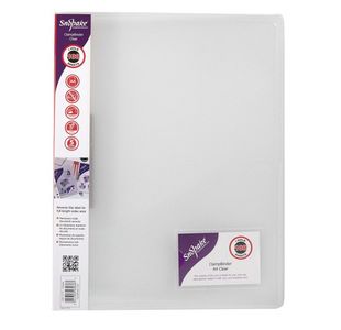 Snopake Clamp Bind A4 S/Line Pk10