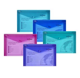 Snopake Polyfile Electra F/Sc Ast 5